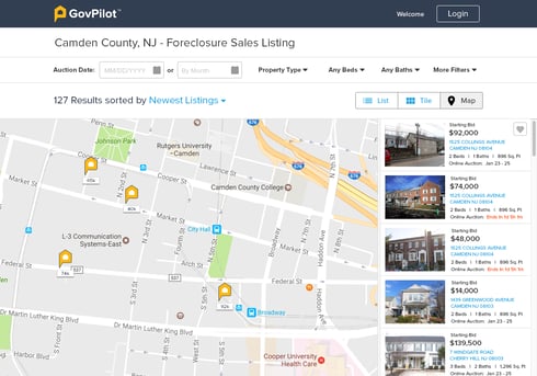 GovPilot Online Real Estate Auctions