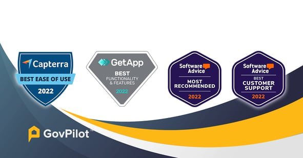 2022 GovPilot Capterra Awards