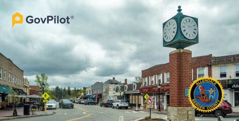 Allendale Borough, NJ Deployed Business Insurance Certificate Registry Module With GovPilot