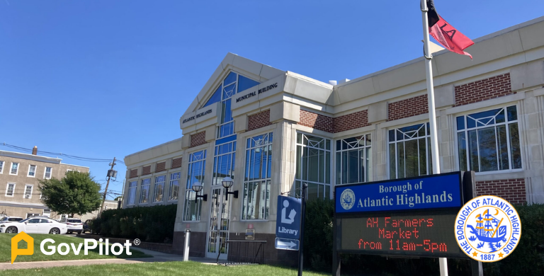 Atlantic Highlands Township, NJ Expands GovPilot Partnership With New Government Management Software Solutions In 2023