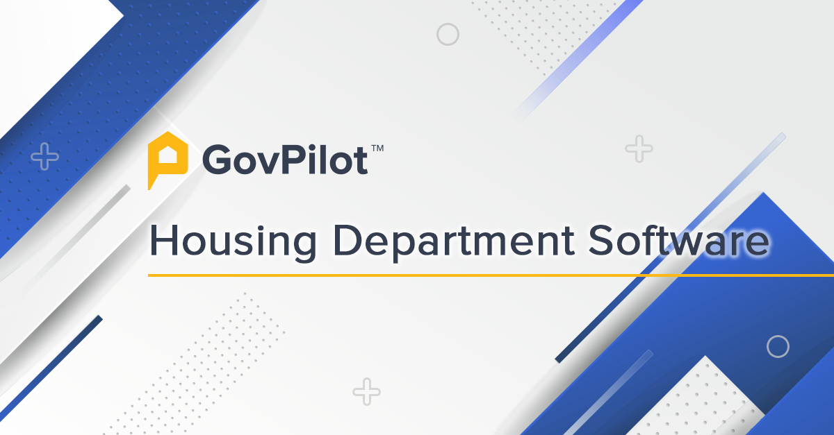 Housing Department Software GovPilot