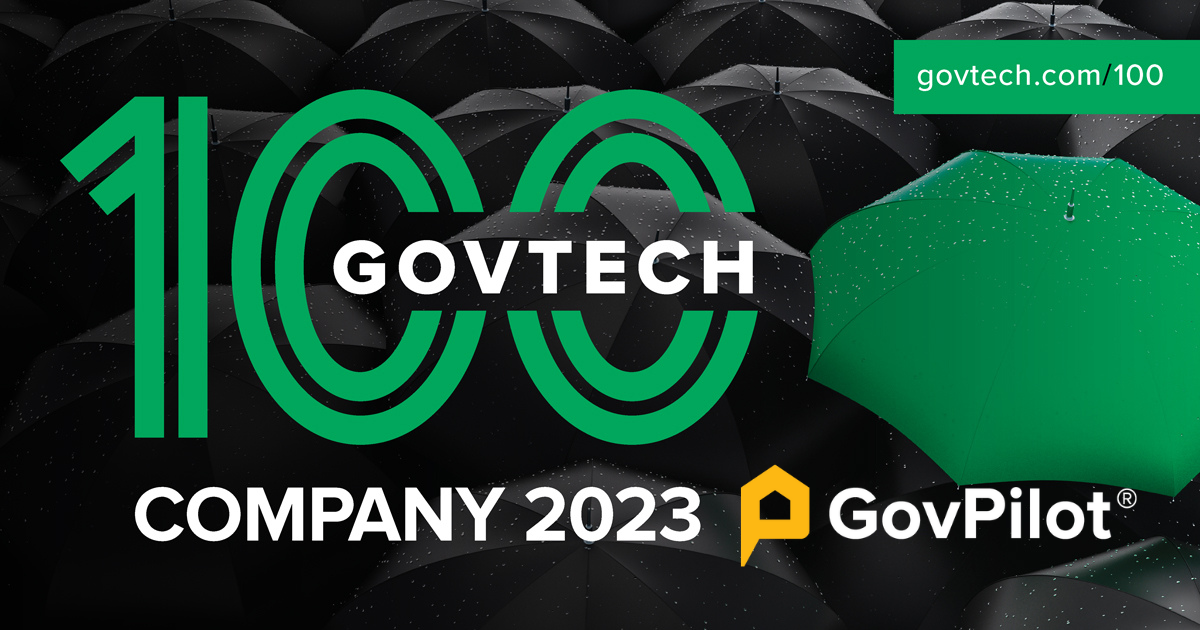GovPilot Named to 2023 Government Technology Magazine Top 100 List, Marks Sixth Consecutive Year