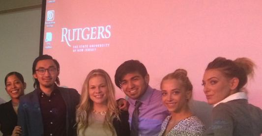 Rutgers Business School students