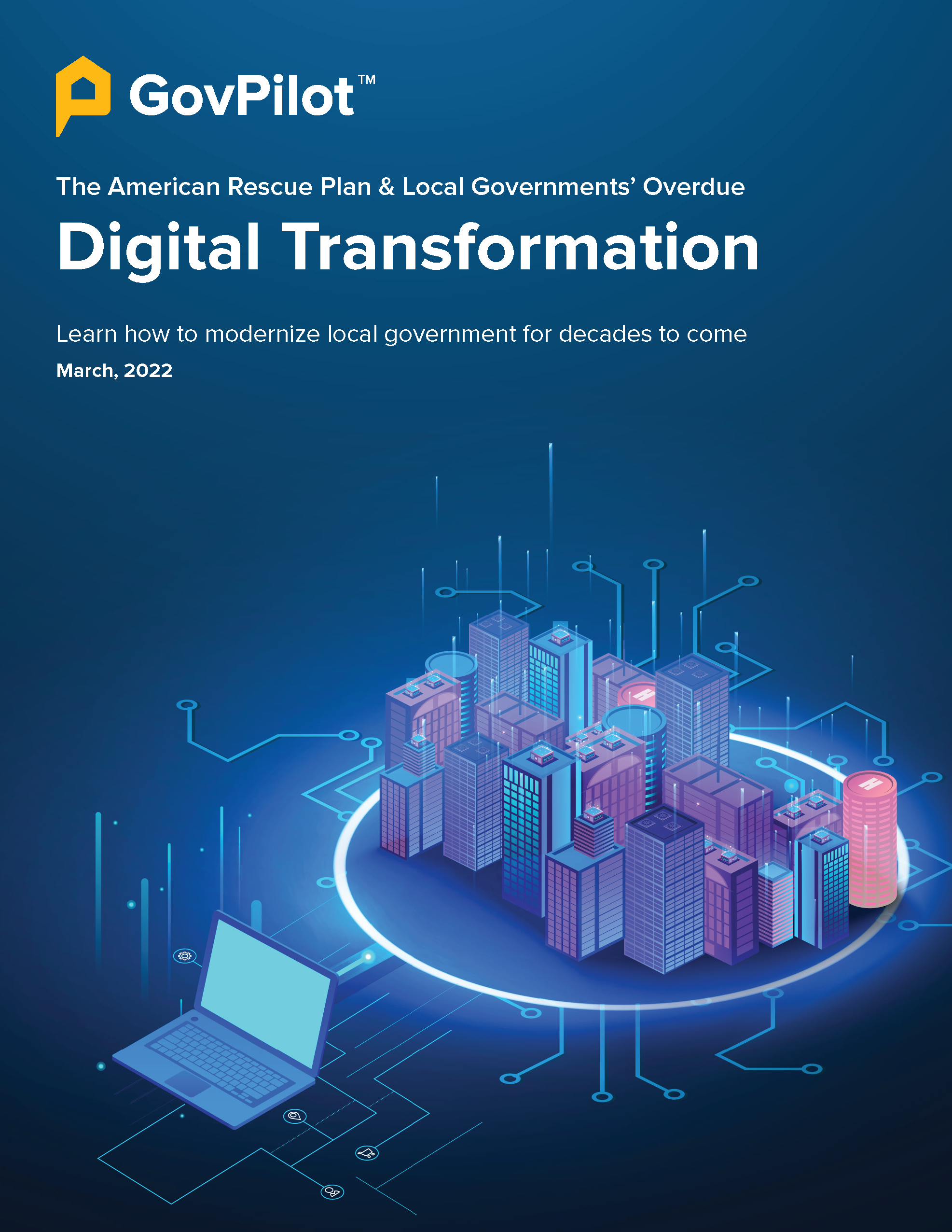 GovPilot eBook: Digital Transformation and the American Rescue Plan Act March 2022