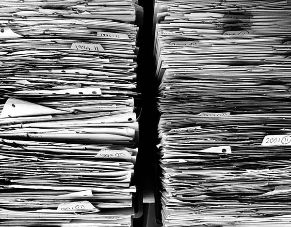 Fix it Friday: Piles of Paper Documents