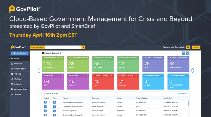 Webinar on Governmental Business Continuity & FREE Software